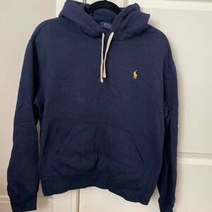 Size Medium Men’s Polo Ralph Lauren Hoodie - Navy